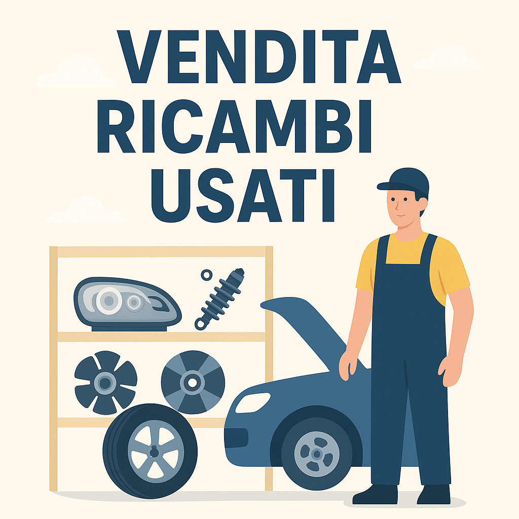 Ampia selezione di ricambi auto usati garantiti e testati